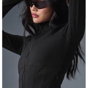 Alo airbrush corset jacket